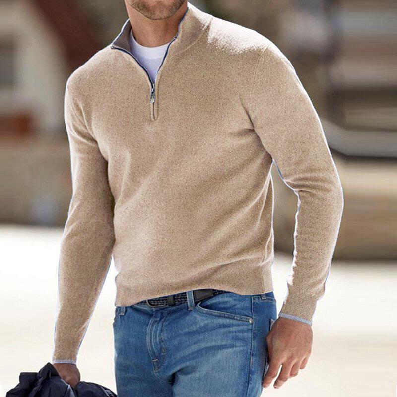 Santous™ • Pull élégant à fermeture zippée, chaud et confortable